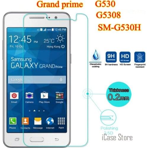 9h Screen Protector tempered glass For samsung galaxy grand prime case G530 G530F G530Y G530H G530w g5308 G530ds SM-G530H phone
