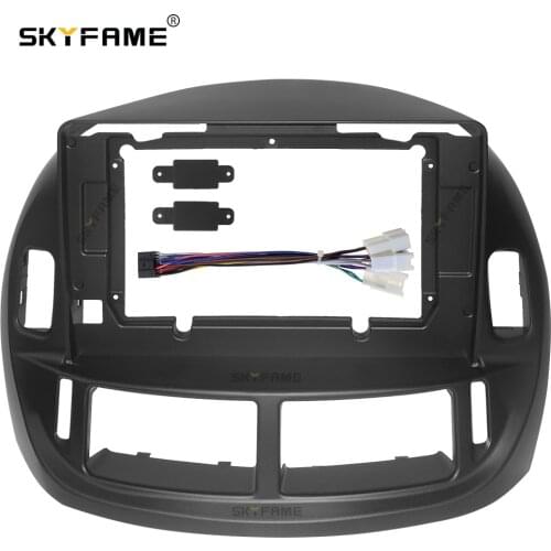 SKYFAME Car Frame Cable For TOYOTA PREVIA Estima 2000-2005 Screen Dask Kit Fascia Frame