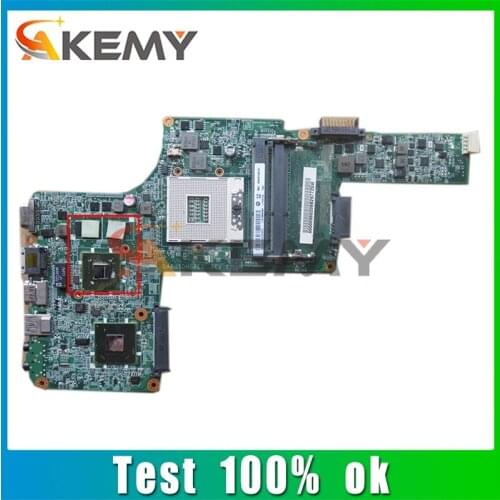 AKEMY A000095040 Laptop motherboard For TOSHIBA Satellite L730 L735 Notebook Mainboard DABU5MB28A0 N12M-GE-S-B1 HM65