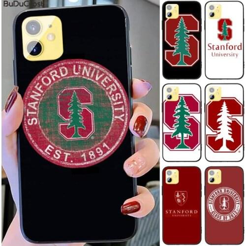 Riccu Stanford University Phone Case for iphone 11 12 Pro 11 Pro Max X XS XR XS MAX 8plus 7 6splus 5s se 7plus SE 2020 case