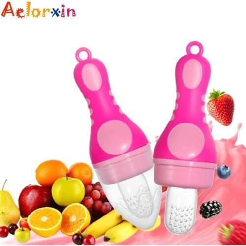 Baby Pacifier Infant Food Baby Nipple Feeder Silicone Pacifier Baby Bottle Fruits Feeding Supplies Soother Nipples Baby Accessor