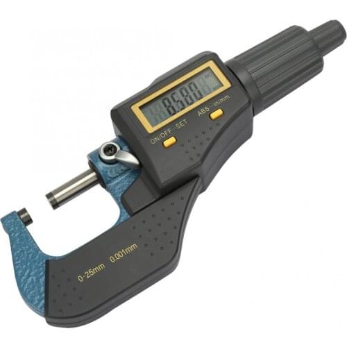 0~25mm Measuring Range Outer Diameter Micrometer 0~25mm 0.001mm Electronic Digital Micrometer
