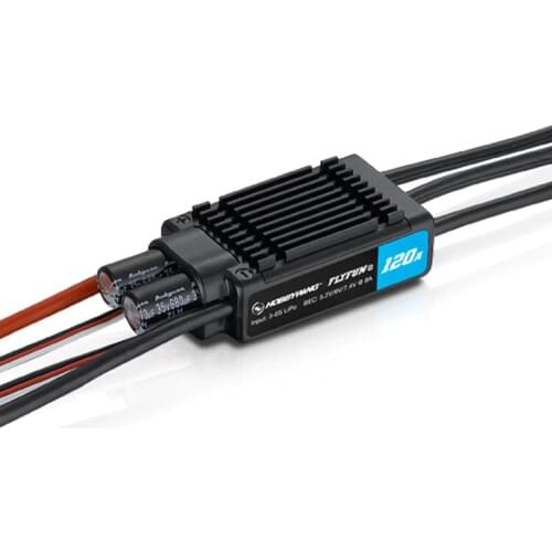 Hobbywing FlyFun V5 120A ESC 8S Lipo Brushless Electrical Speed Controller Motor with DEO Function for Drone Airplane