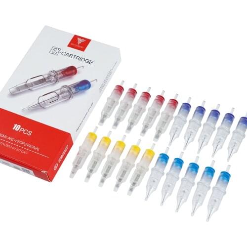 Tattoo Needles Cartridge Needle 100 Pcs Mix size for Machine Kit Tattoo Supply 100 pcs /lot