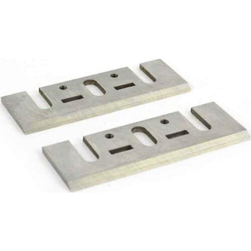 2Set (4pcs) 3-1/4" 82 X 28 X 3mm Electric HSS Planer Blades Woodworking Tools For Makita 1900B1100 Electric Planer