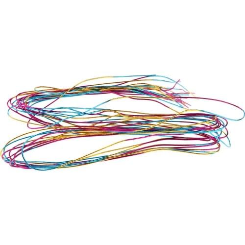 10x Mixed Color Metal Wire for Jewelry Beading Thread Home Crafts Decor DIY