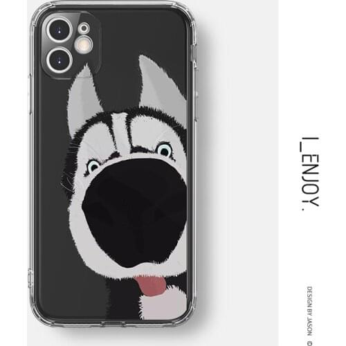 Official Original Transparent Soft Case for Apple iPhone 11 12 13 Pro MAX SE 2020 XR XS X 7 8 Plus Shockproof Phone Cover