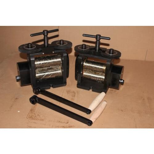 Jewelers Rolling Mill Combination Flat Square & Half Round 130 mm Width