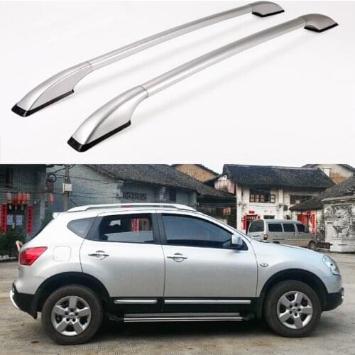 Applicable To The Top Of For Nissan Qashqai Luggage Rack Spoiler Body Modified Aluminum Alloy Luggage Rack Decoration Auto Parts