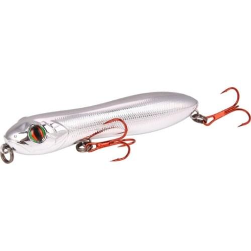 1Pcs Pencil Bait Snake Head 100mm/15g Fishing lure Crankbait Bass Pike Wobblers For Peche Artificial Hard Lure Iscas Pesca