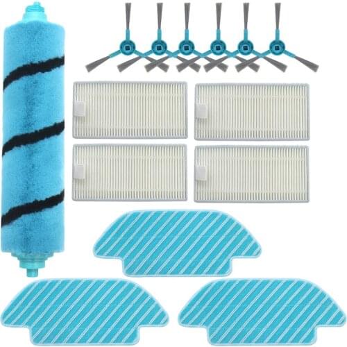 Roller Soft Brush Hepa Filter Mop Cloth Replacement for Cecotec Conga 4090 5090 Robotic Vacuum Cleaner Spare Parts