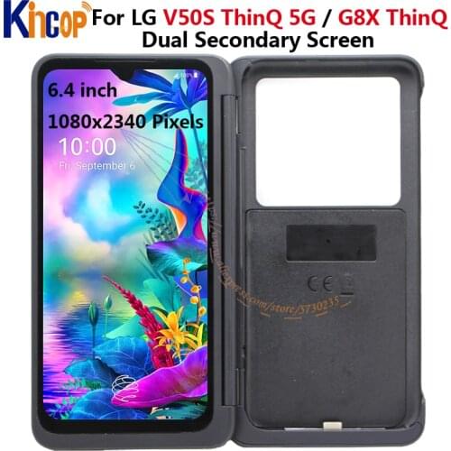 For LG V50S ThinQ LM-V510N V510 5G LCD Display Touch Screen Digitizer Assembly For LG G8X ThinQ G850 LCD Dual Secondary Screen