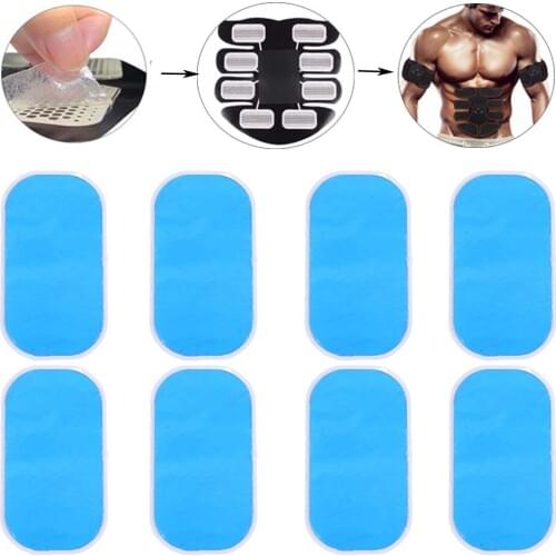 2/3/8Pcs Gel Pads Hip Muscle Trainer Gel Sticker Buttock Gel Patch Fitness Hip Exercise Simulators Hydrogel for Fitness Trainer