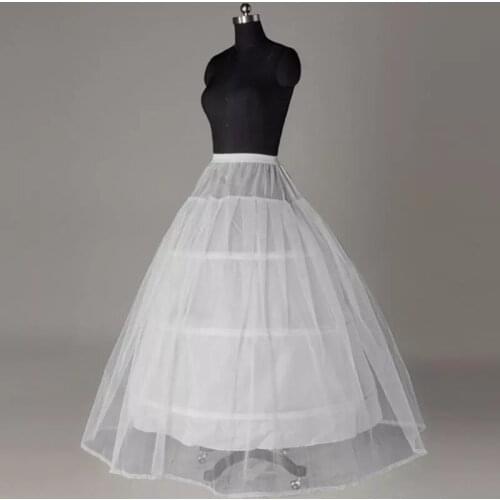 Ball Gown Bridal Petticoat Tutu Underskirt Crinolin Puffy Petticoat for Wedding Dress Formal Occasion 2021