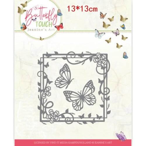 CH 2021 New Arrival Butterfly Flower Metal cutting dies stencil Greeting Card Decoration DIY Scrapbooking Scrapbook Paper Photo