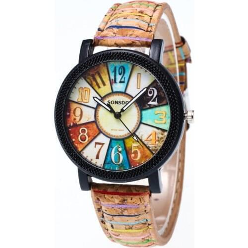 Women Watches Vintage Harajuku Quartz Wristwatch Ladies Fashion Leather Strap Casual Unsiex Clock Relogio Feminino Wrist Watch