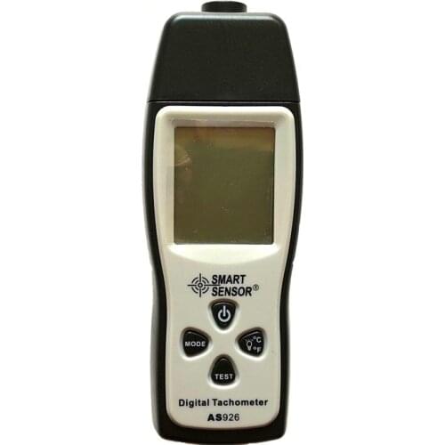 AS926 Digital Laser Tachometer 100~30000 RPM LCD photoelectric Tachometer Test Meter Speedometer RPM Meter