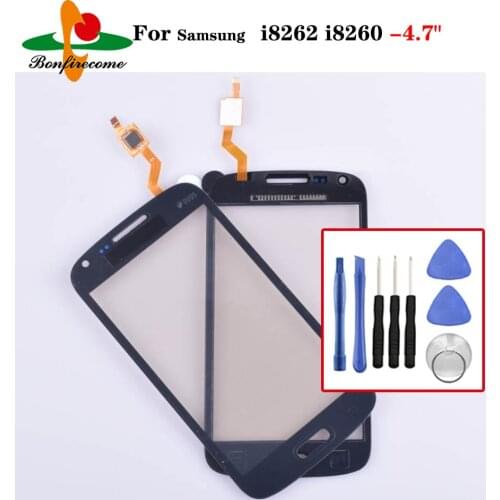 For Samsung Galaxy Core Duos GT-i8260 i8260 i8262 Touch Screen Digitizer Sensor Front Glass Lens Panel
