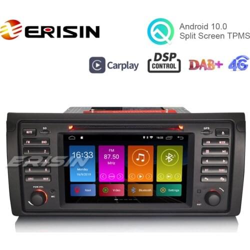 Erisin ES3153B 7" DAB+ Android 10.0 Car Stereo Radio GPS DSP WiFi CarPlay for 5er E39 E53 X5 M5