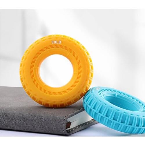 Forearm Ring Hand Exercisers - Silicone Squeezer Gripper for Muscle Strengthening Training Tool - Arthritis Finger Physical Ther