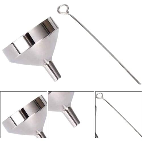 Stainless Steel Funnel Filler Kit Tool For Cremation Necklace Ash Urn Pendant Jewelry