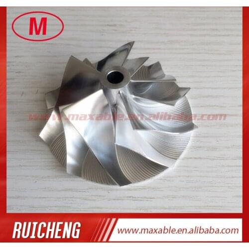 CT26 48.04/68.00mm 5+5 blades high performance turbo billet/milling/aluminum 2024 compressor wheel