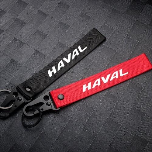 Creative Car Badge Key Chain Keyring Keychain for Haval Great Wall Cuv H3 H5 H2 H1 H6 H8 H9 F7x F7 H2S M6 C50 Skoda Toyota Honda