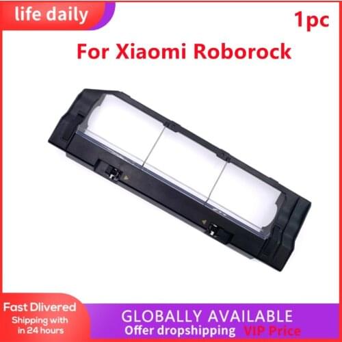 Main Brush Cover For Xiaomi Roborock S5 S50 S51 S55 S6 S60 S65 E25 E35 E20 C10 Household Cleaning Parts Tools Vacuum Filters