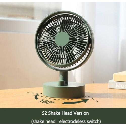 Xiaomi Sothing Desktop Aromatherapy Fan Shaking Head Intelligent Digital Display Mini Fan Type-C Chargeable Portable Low Noise