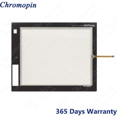 Original Touch Screen Panel Glass Digitizer for Mitsubishi GT1685M-STBA GT1685M-STBA-C GT1685M-VNBA Touchpad + Overlay