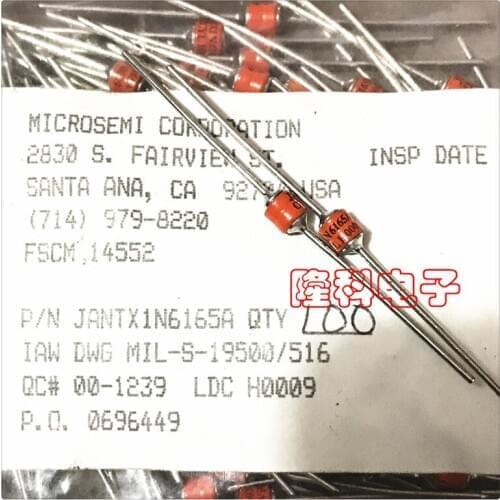 Original new 100% JANTX1N6165A 69.2V bidirectional TVS diode JX1N6165A (Inductor)