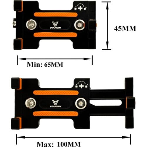PLUS 18 Aluminum Bicycle Phone Holder MTB Handlebar Stand Mount For Electric Bike Motorcycle Scooter Ultraight Cycling Handleb