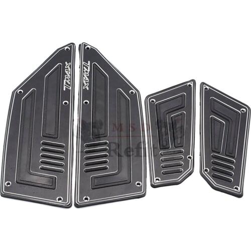 Motorcycle Footboard Steps Foot Rests For YAMAHA TMAX530 TMAX 530 T-MAX 530 2012 2013 2014 2015 2016 Footrest Pegs Plate Pads