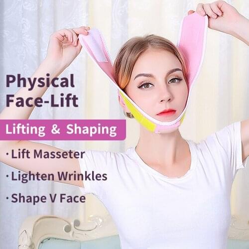 Facial Slimming Bandage Face Slim V-Line Lift Up Belt Anti Wrinkle Mask Strap Band