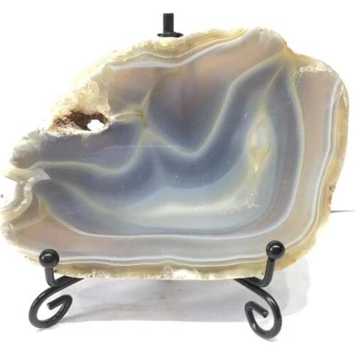 Natural gemstone agate slice spiritual healing products for decoration