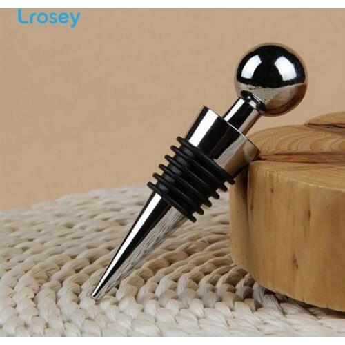 New type wine stopper environmental protection durable household bar kitchen tools plastic silver-plated 6 wire wine stopper
