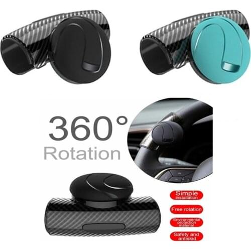360 Steering Wheel Knob Ball Car Steering Wheel Spinner Knob Power Handle Ball Booster Wheel Strengthener Auto Spinner Knob L15