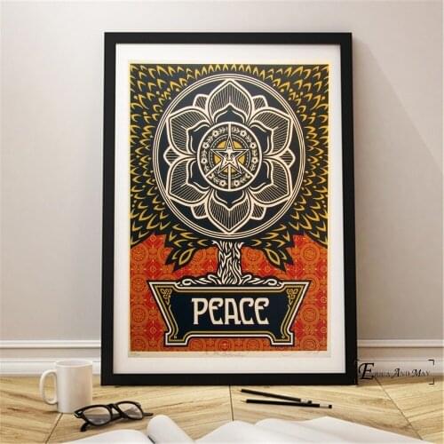 Make Art Not War Series On Sale Poster Wall Painting Bedroom Abstract Canvas Art Pictures For Home Decor No Frame