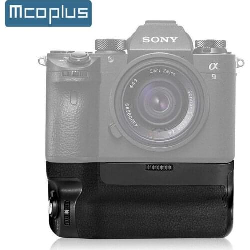 Mcoplus BG-A9 Vertical Battery Grip for Sony A9 A7III A73 A7RIII A7R3 Camera as VG-C3EM /work with 1 or 2 NP-FZ100 Battery