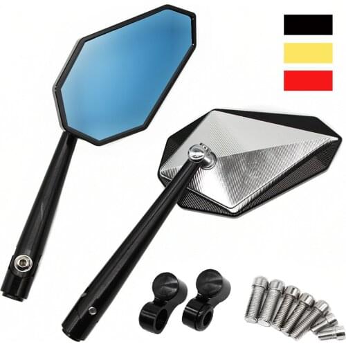 Rearview Mirror For YAMAHA MT-125 MT-25 MT-03 MT-09 MT-10 SXR700 SXR900 TRACER900 Motorcycle Rear View 8mm 10mm Screw Universal