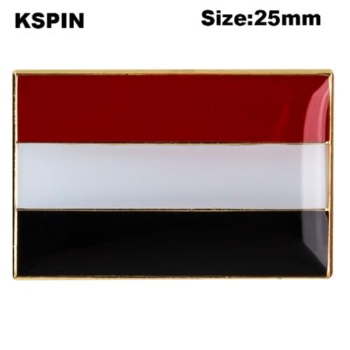 Yemen Badge Symbol Pin Metal Badges Decorative Brooch Pins for Clothes Brooch Jewelry XY0592-5