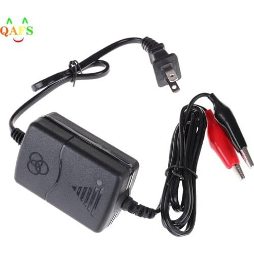 1pc 12V 1250mA Motorcycle Truck Volt Sealed Lead Acid Rechargeable Battery Charger 7.3x4.8x2.9cm EU/US Plug