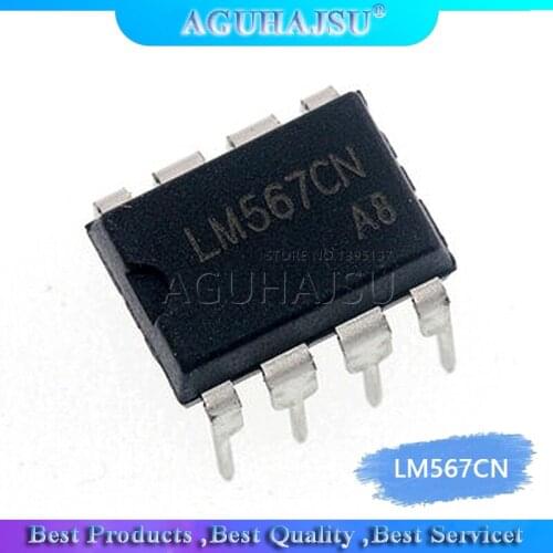 10PCS LM567CN DIP8 LM567C DIP LM567 567CN DIP-8 new and original IC