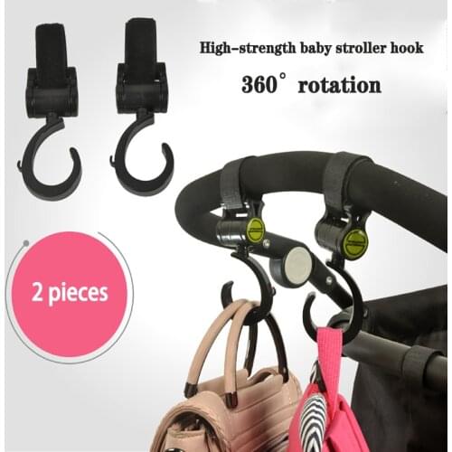 2 Pieces/baby Stroller Hook, Stroller Can Rotate 360 Degrees, Baby Car Seat Accessories Can Bear 15kg