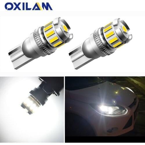 2x T10 W5W LED Canbus Car Interior Parking Lights For Renault Reno Logan Kaptur Clio Duster Laguna Megane 2 Captur Sandero 12V