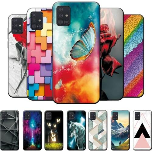 Case For Samsung Galaxy A11 Case A11 Silicone TPU Soft Back Cover Phone Case For Samsung A11 A 11 A115 SM-A115F 6.4 inch Bumper
