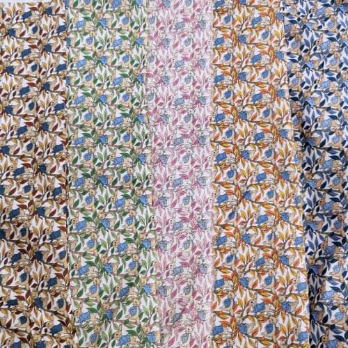 Rabbit Pete* 80S Like Liberty Cotton Poplin Fabric For Kids Baby Sewing Cloth Dresses Skirt DIY Handmade Patchwork Meter