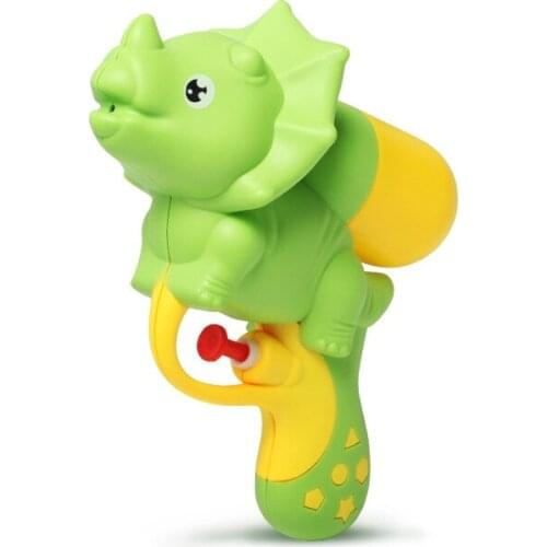Childrens mini water gun playing in water cartoon animal dinosaur water gun summer beach outdoor battle toy