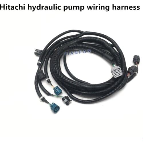 For excavator Hitachi ZAX120/200/240/270/330/360-3-6 hydraulic pump direct injection EFI wiring harness