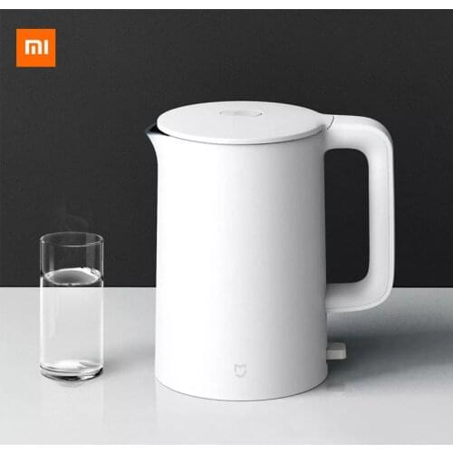 New Xiaomi Electric Kettle 1A 1.5L Large Capacity 1800W High Power Rapid Boiling Double-layer Anti-scald 304 Stainless Steel